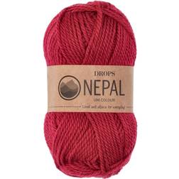 Drops Design Nepal Uni Colour Pomegranate 75m