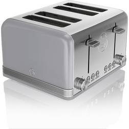 Swan ST19020GRN Retro 4-Slice Toaster