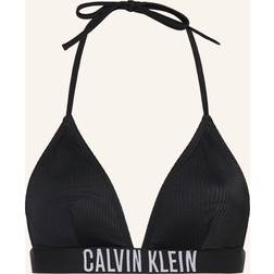 Calvin Klein Swimwear Bikinioverdel Triangle Bikini Top - Black