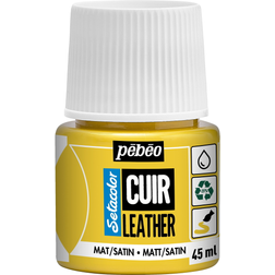 Pebeo Setacolor Leather Paint 45ml Matt/Satin Yellow