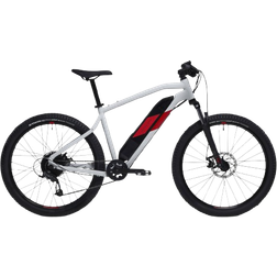 Rockrider E-ST 100 27.5" M - White/Red Men's Bike