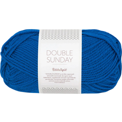 Sandnes Garn Double Sunday Electric Blue 108m