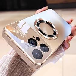Temu Titanium Metal Luxurious Matte Phone Case