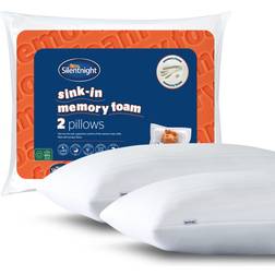Silentnight Sink In Memory Foam Shell Pillows White Fiber Pillow