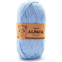 Drops Design Alpaca Uni Colour Lyseblå 167m