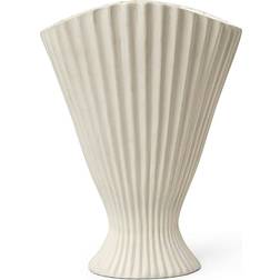 ferm LIVING Fountain Off White Vase 30.5cm