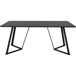 Venture Design Marina Black Matbord 90x180cm