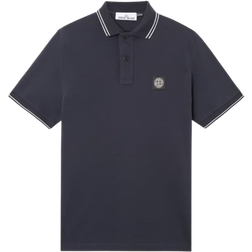 Stone Island Slim Fit Polo Shirt - Navy Blue