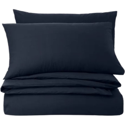 Dunelm Pure Duvet Cover Blue (230x220cm)