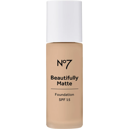 No7 Beautifully Matte Foundation SPF15 570W Warm Ivory