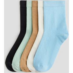 H&M 5-Pack Socks - Blue/Light Green
