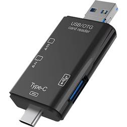 Tlily OTG SD Type C Micro-SD Card Reader Adapter