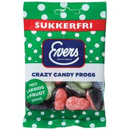 Evers Sukkerfri Crazy Candy Frogs 70g