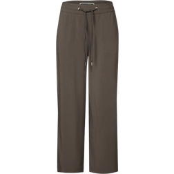Street One Wide Leg Hose - Nomad Brown