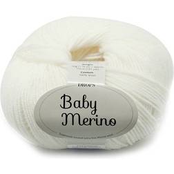 Drops Design Baby Merino Uni Colour White 175m