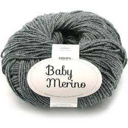 Drops Design Baby Merino Mix Dark Grey 175m