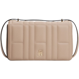 Tommy Hilfiger Monogram Quilted Crossbody Bag - Coastal Taupe