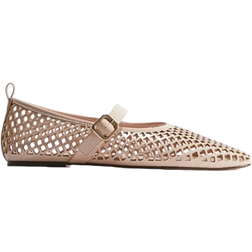 H&M Perforated Mary Jane - Lys Beige