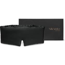 Silk Addict Silk Addict 100% Mulberry Silk Sleep Mask Wrap - Black