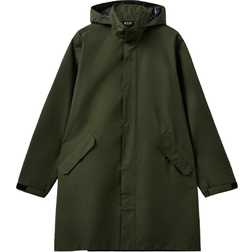 H2O Rømø LW Long Rain Jacket - Army