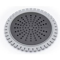 Purus Sun Afløbsrist Til Microcement Ø150 Mm Sort