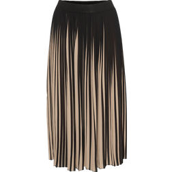 CULTURE Faltenrock Cucarly 50110000 Schwarz Relaxed Fit
