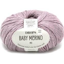 Drops Design Baby Merino Mix Purple Orchid 175m