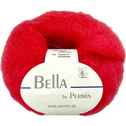 Permin Bella Mohair Mørk Koral 145m