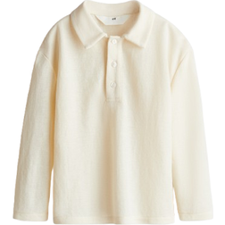 H&M Polo Shirt - Cream (1261729002)