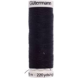 Gutermann Sew All Thread Black (Shade 000) 200m