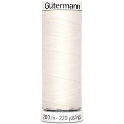 Gutermann Sew All Thread Raw White (Shade 111) 200m