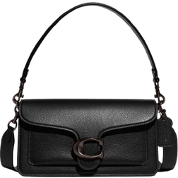 Coach Tabby Shoulder Bag 26 - Polished Pebble Leather/Pewter/Black