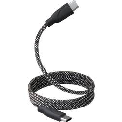 Sandstrøm Magnetisk USB-C Till USB-C Kabel 1 m