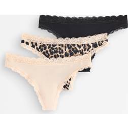 Lindex Stringtrosa Med Spetsdetaljer 3-Pack