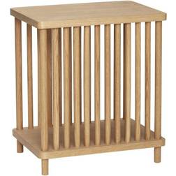 Hübsch Acorn Magazine Holder Natural Newspaper Rack 27x42cm