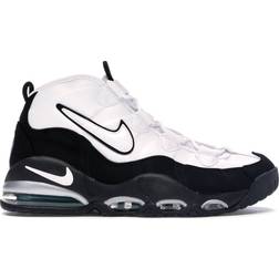 Nike Air Max Uptempo Basketball Shoes - White/White/Black/Mystic Teal