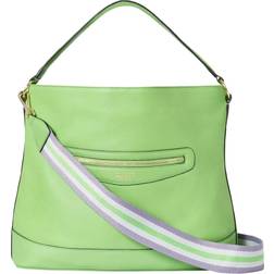 Osprey London Hendrix Leather Oversized Hobo Bag - Bright Green