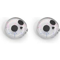 Shein 2 Packs Crystal Skull Pattern Thumb Grips
