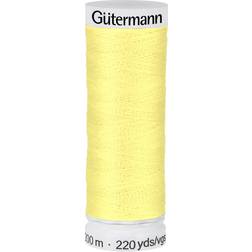 Gutermann Sew All Thread Light Yellow (Shade 852) 200m
