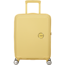 American Tourister Soundbox Spinner Expandable 55cm - Pastel Yellow