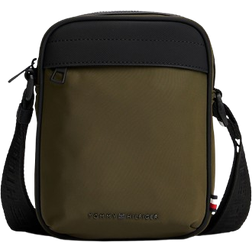 Tommy Hilfiger Metal Logo Reporter Bag - Platinum Olive