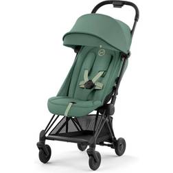 Cybex Coya Matt Black Leaf Green