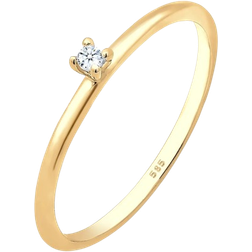 Elli Engagement Ring - Gold/Diamonds