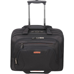American Tourister AT Work Rolling Tote 44cm - Black/Orange