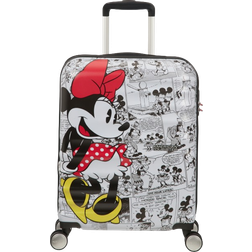 American Tourister Disney Wavebreaker Spinner 55cm - Minnie Comics White