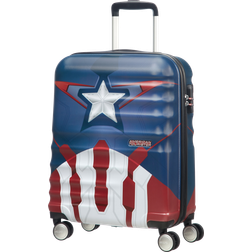 American Tourister Disney Wavebreaker Spinner 55cm - Captain America Close Up