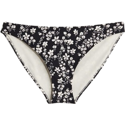H&M Bikini Bottoms - Black/Floral