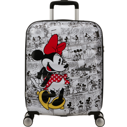 American Tourister Disney Wavebreaker Spinner 55cm - Minnie Comics White