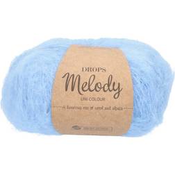 Drops Design Melody Uni Colour Lys Blå 140m