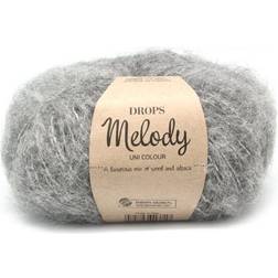 Drops Design Melody Uni Colour Grå 140m